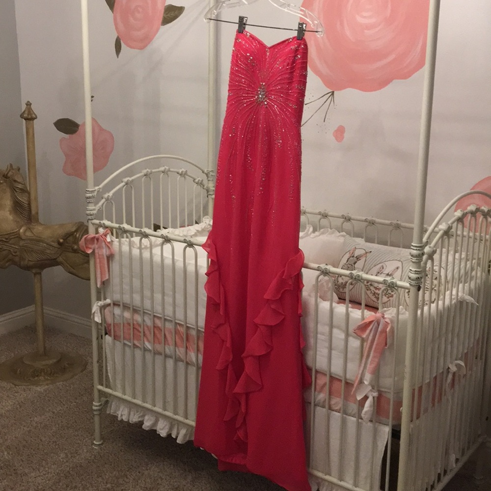 Hot pink formal